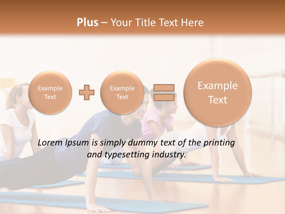 Caucasian Body Healthy PowerPoint Template