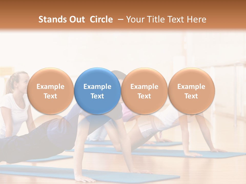 Caucasian Body Healthy PowerPoint Template