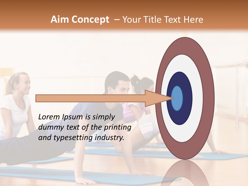 Caucasian Body Healthy PowerPoint Template