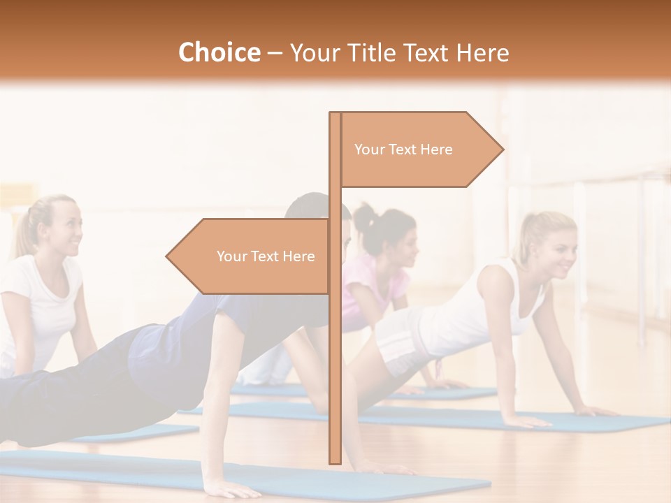 Caucasian Body Healthy PowerPoint Template