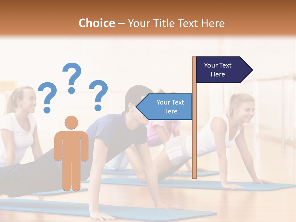 Caucasian Body Healthy PowerPoint Template