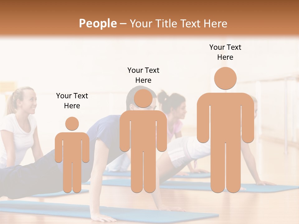Caucasian Body Healthy PowerPoint Template