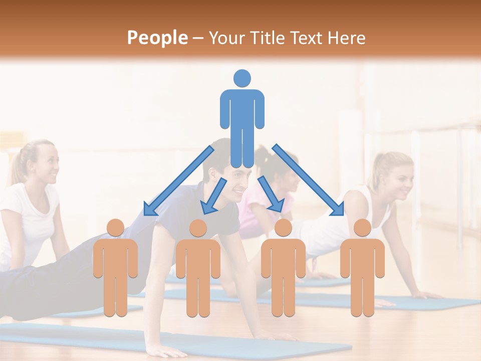 Caucasian Body Healthy PowerPoint Template