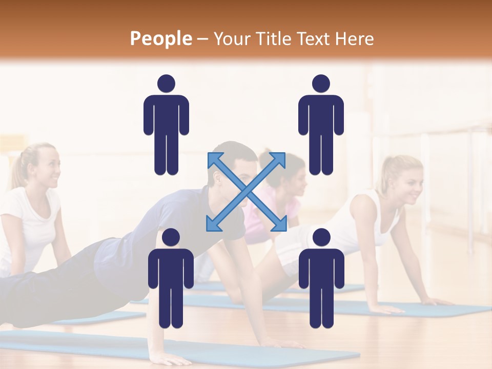 Caucasian Body Healthy PowerPoint Template