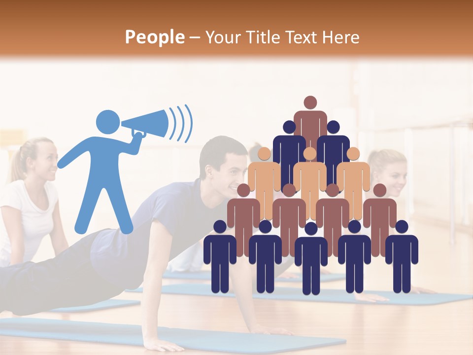 Caucasian Body Healthy PowerPoint Template