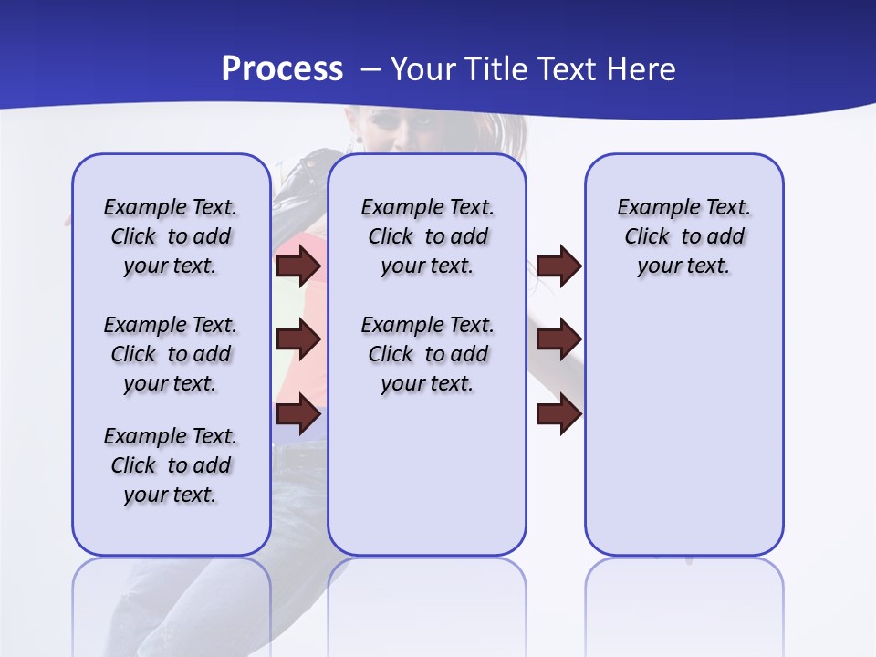 Cool Breakdance Female PowerPoint Template