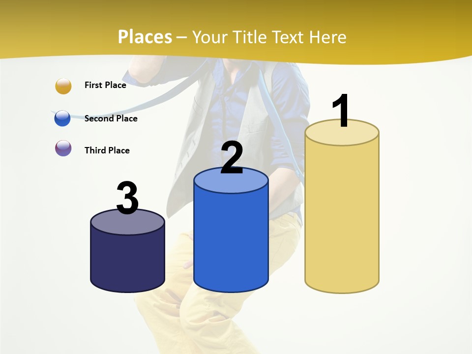 Color Fitness Moving PowerPoint Template