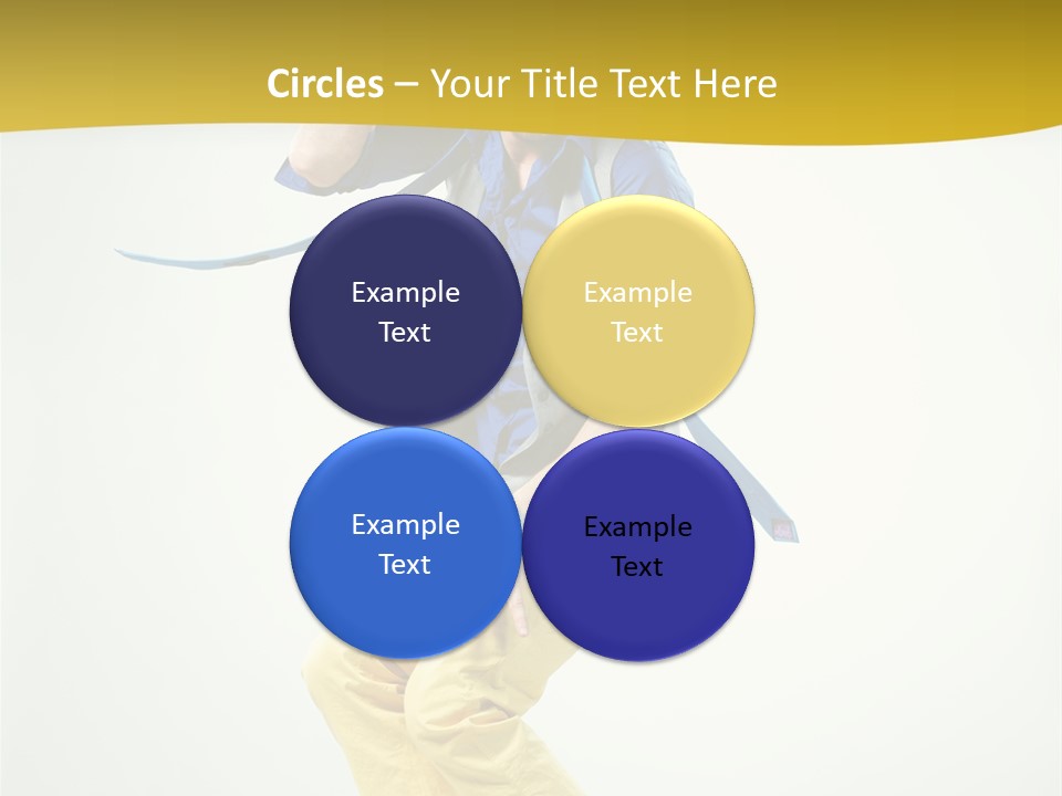 Color Fitness Moving PowerPoint Template