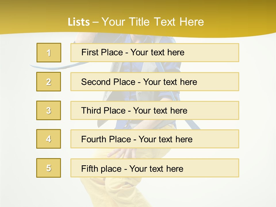 Color Fitness Moving PowerPoint Template