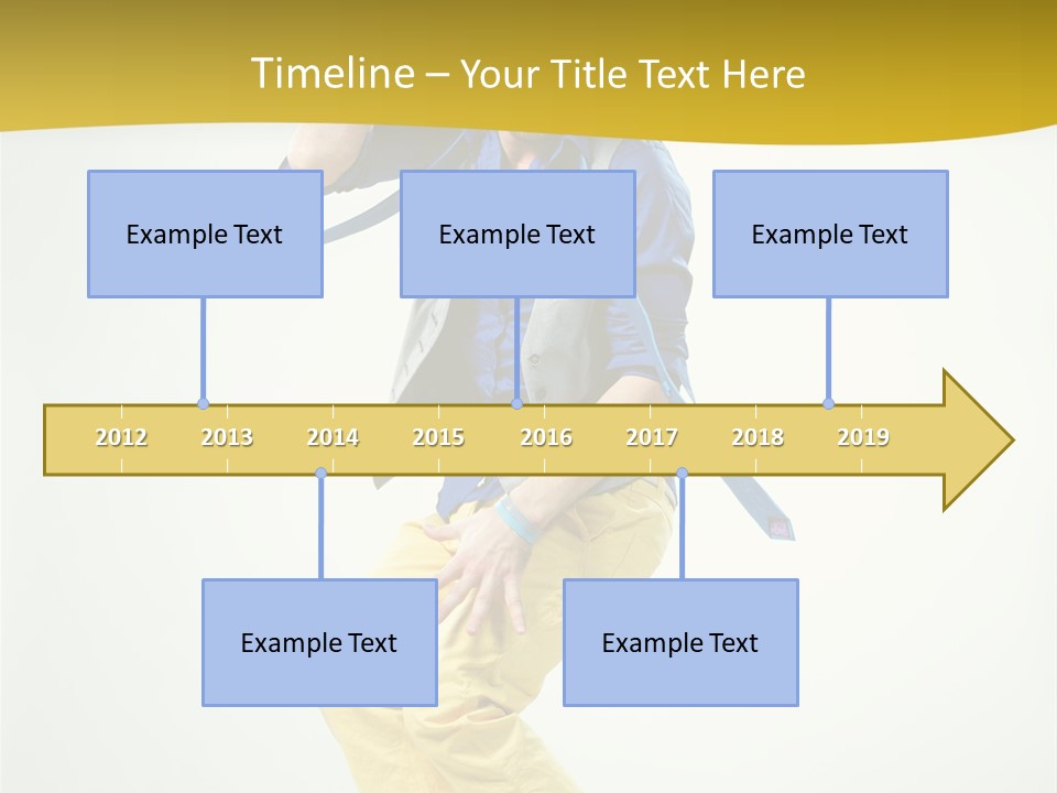 Color Fitness Moving PowerPoint Template