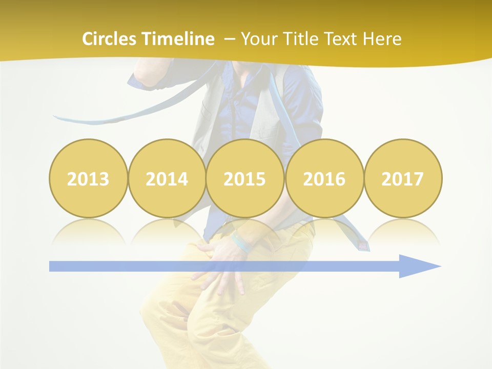 Color Fitness Moving PowerPoint Template