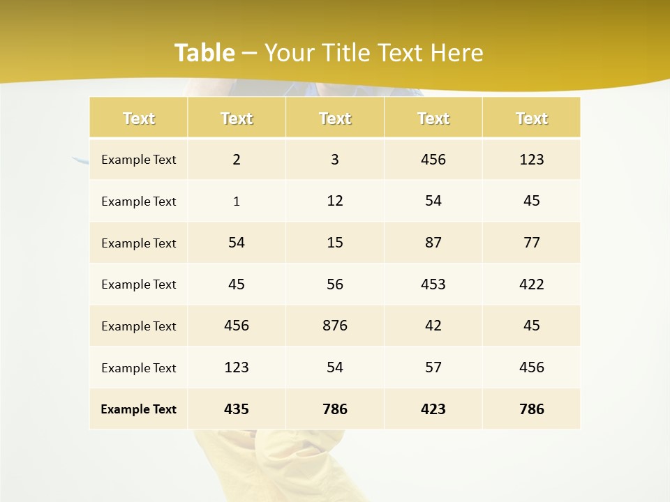 Color Fitness Moving PowerPoint Template