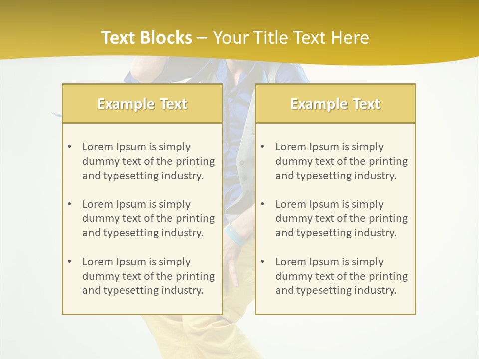 Color Fitness Moving PowerPoint Template