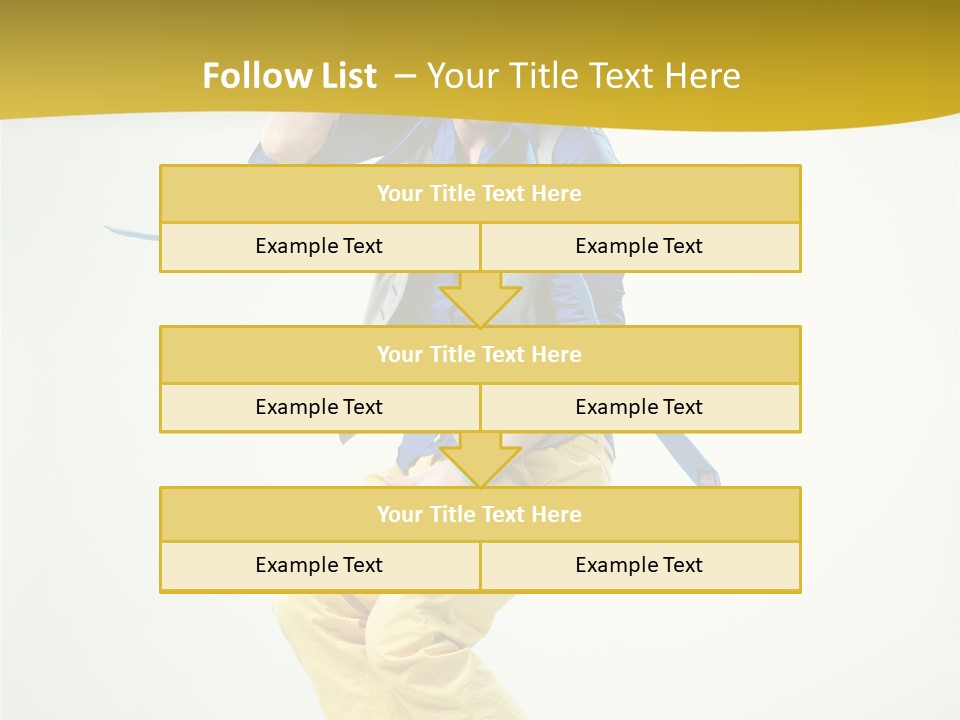 Color Fitness Moving PowerPoint Template