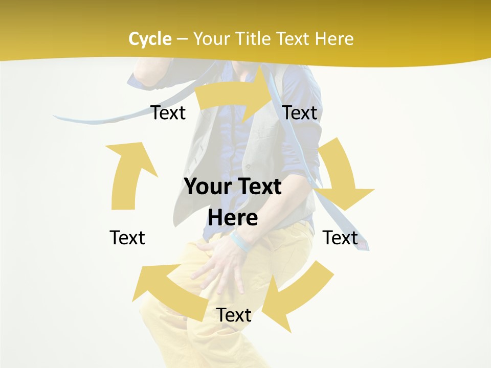 Color Fitness Moving PowerPoint Template