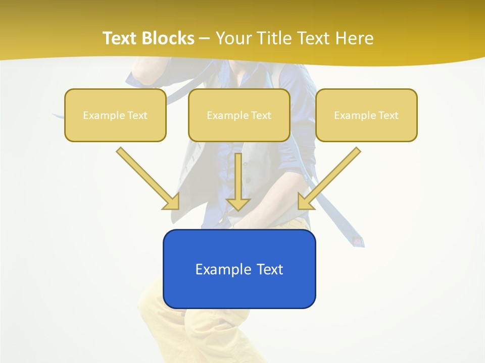 Color Fitness Moving PowerPoint Template