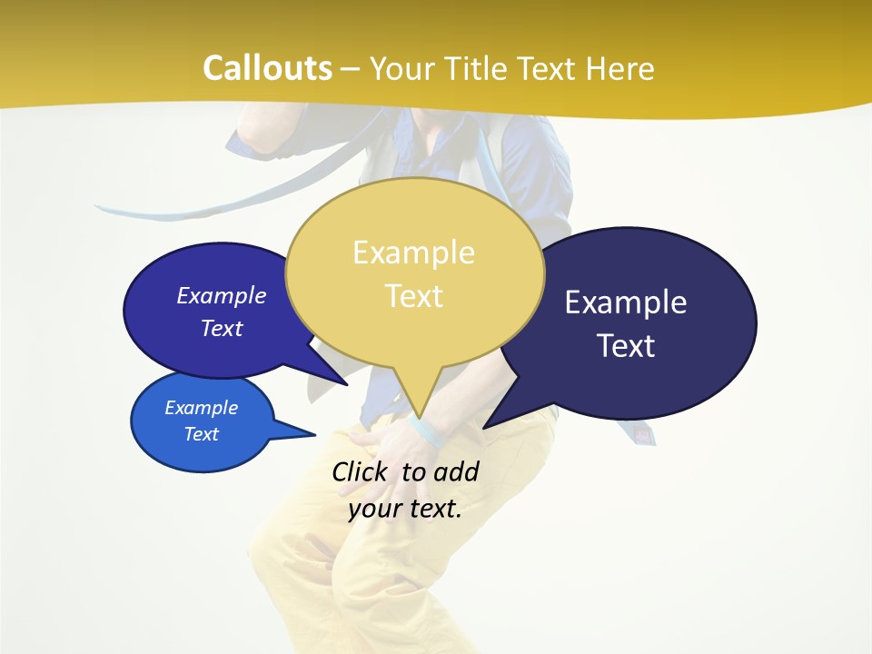 Color Fitness Moving PowerPoint Template