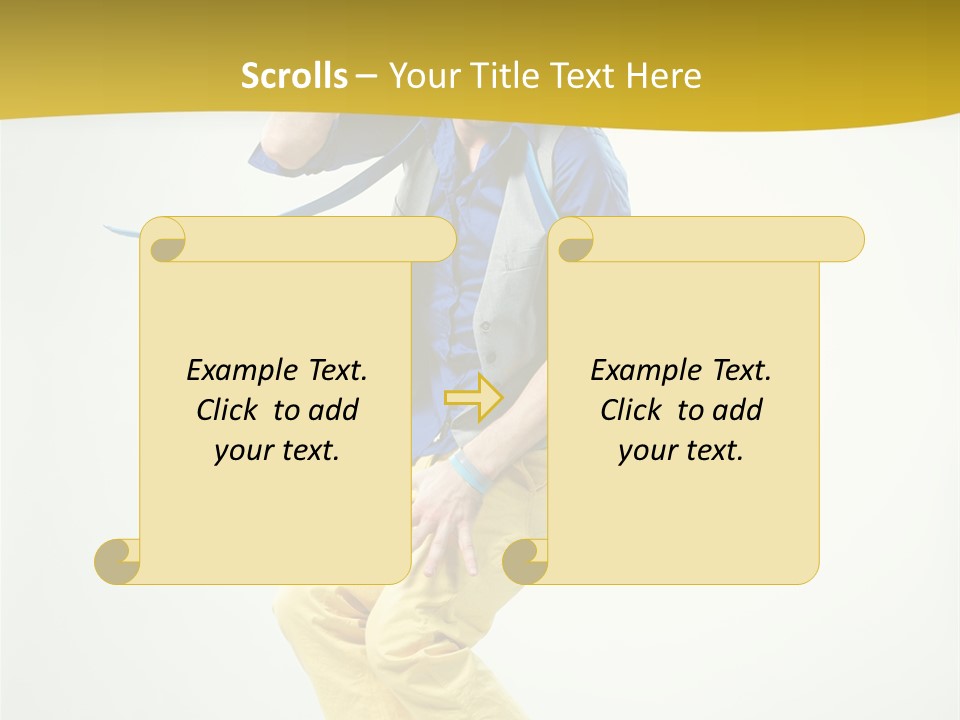 Color Fitness Moving PowerPoint Template