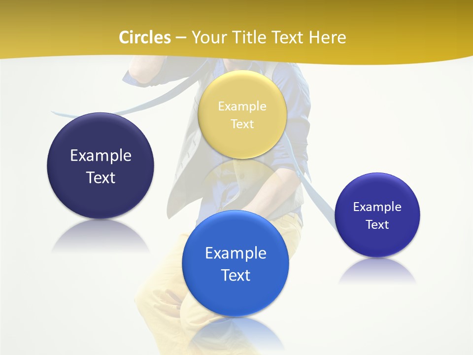 Color Fitness Moving PowerPoint Template