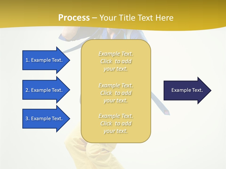 Color Fitness Moving PowerPoint Template