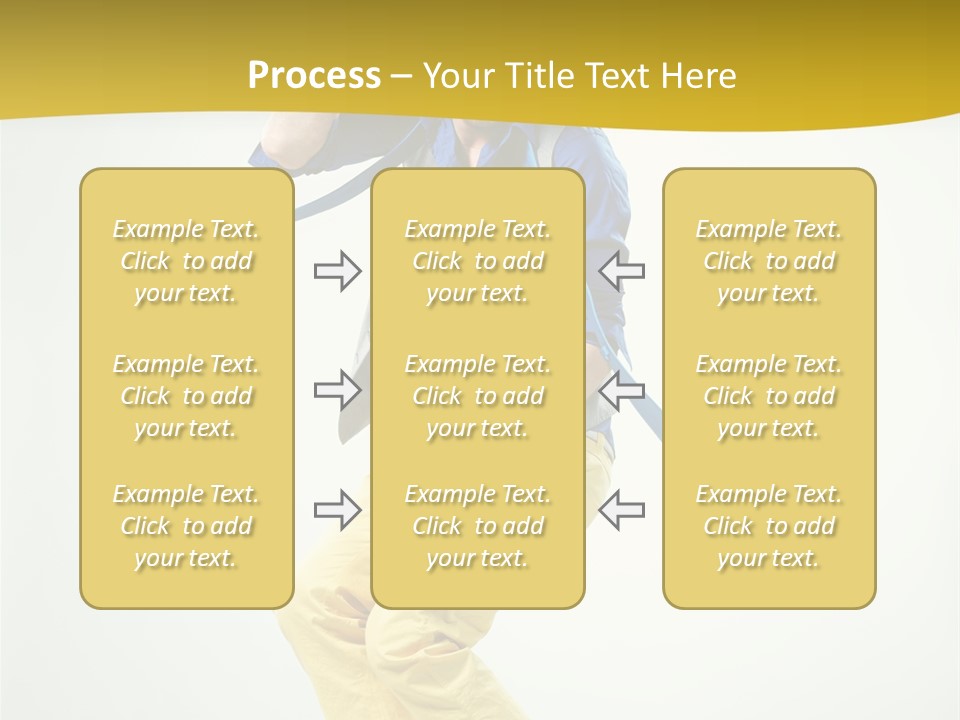 Color Fitness Moving PowerPoint Template