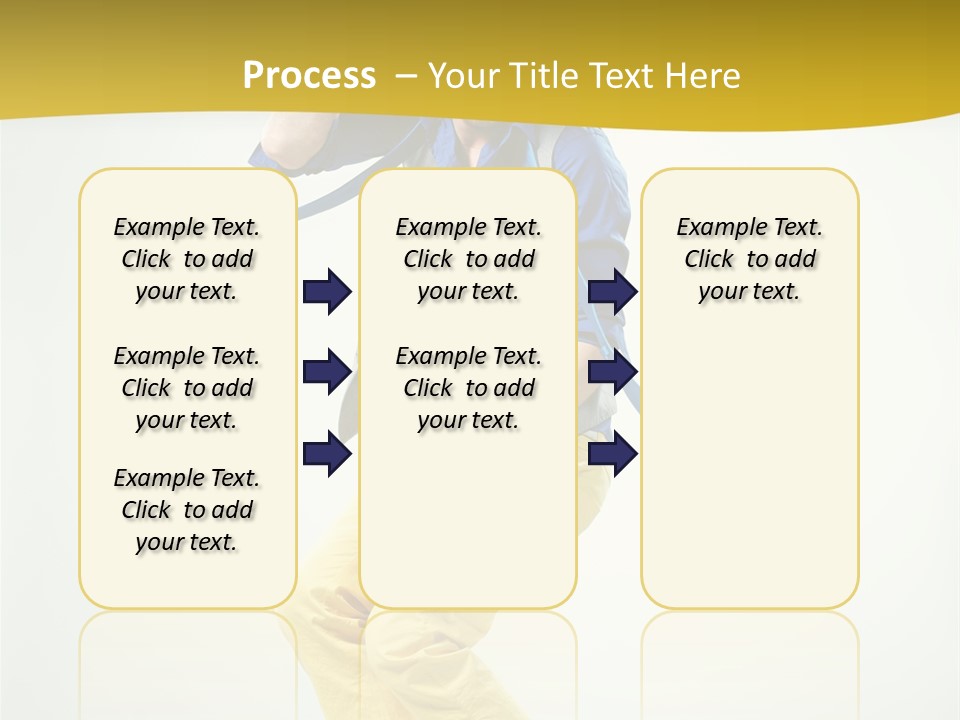 Color Fitness Moving PowerPoint Template