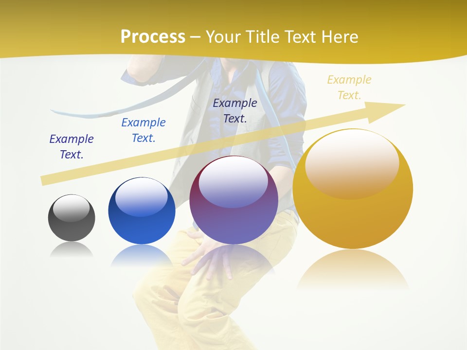 Color Fitness Moving PowerPoint Template