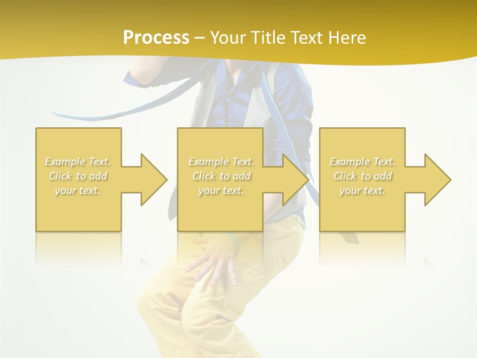 Color Fitness Moving PowerPoint Template