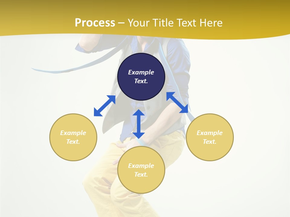 Color Fitness Moving PowerPoint Template