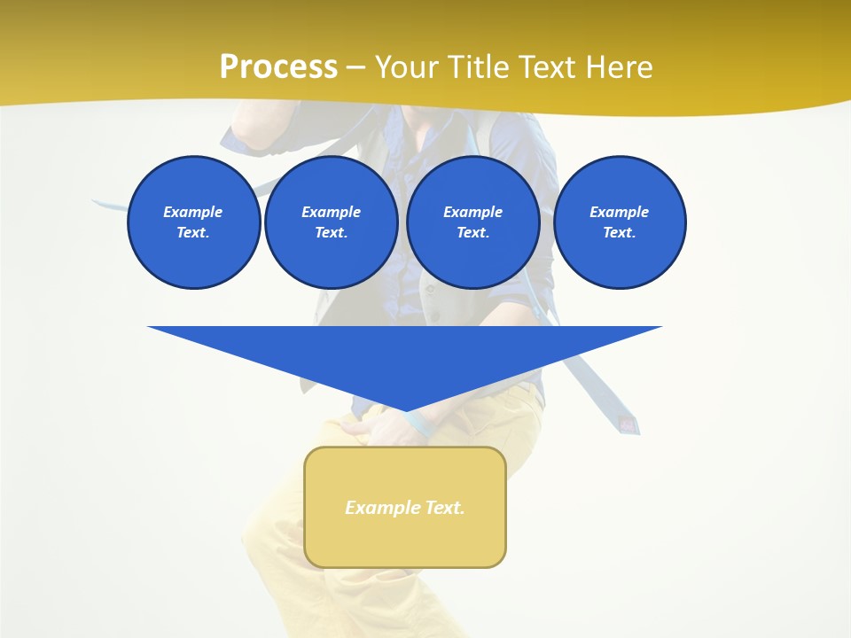 Color Fitness Moving PowerPoint Template