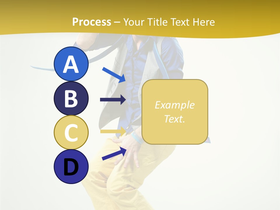 Color Fitness Moving PowerPoint Template