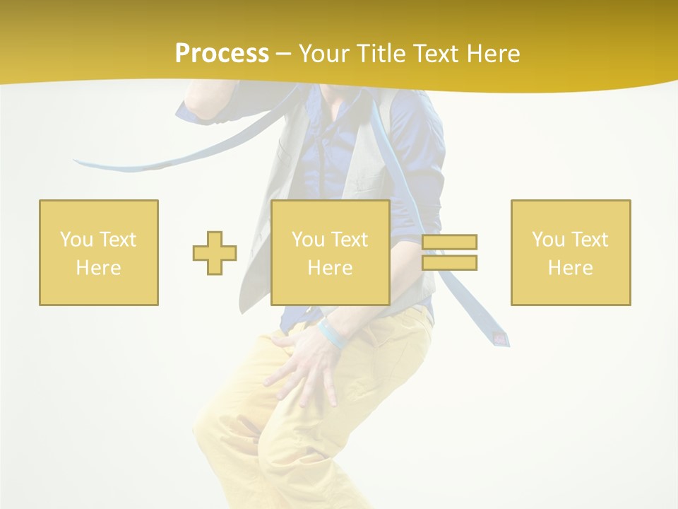Color Fitness Moving PowerPoint Template