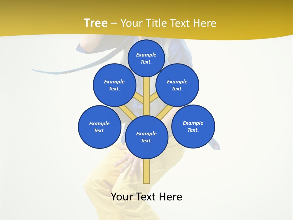 Color Fitness Moving PowerPoint Template