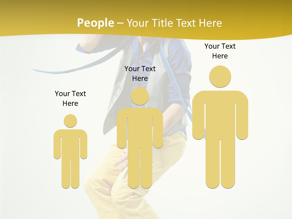 Color Fitness Moving PowerPoint Template