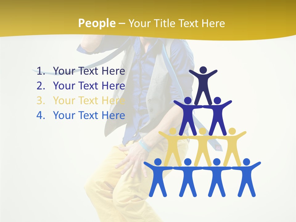 Color Fitness Moving PowerPoint Template