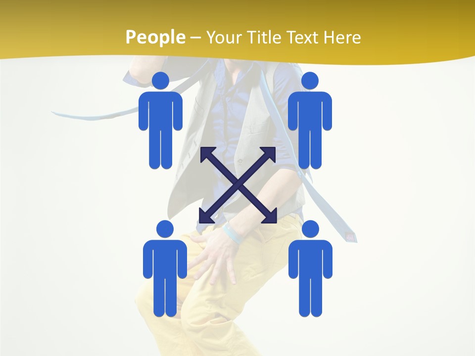 Color Fitness Moving PowerPoint Template