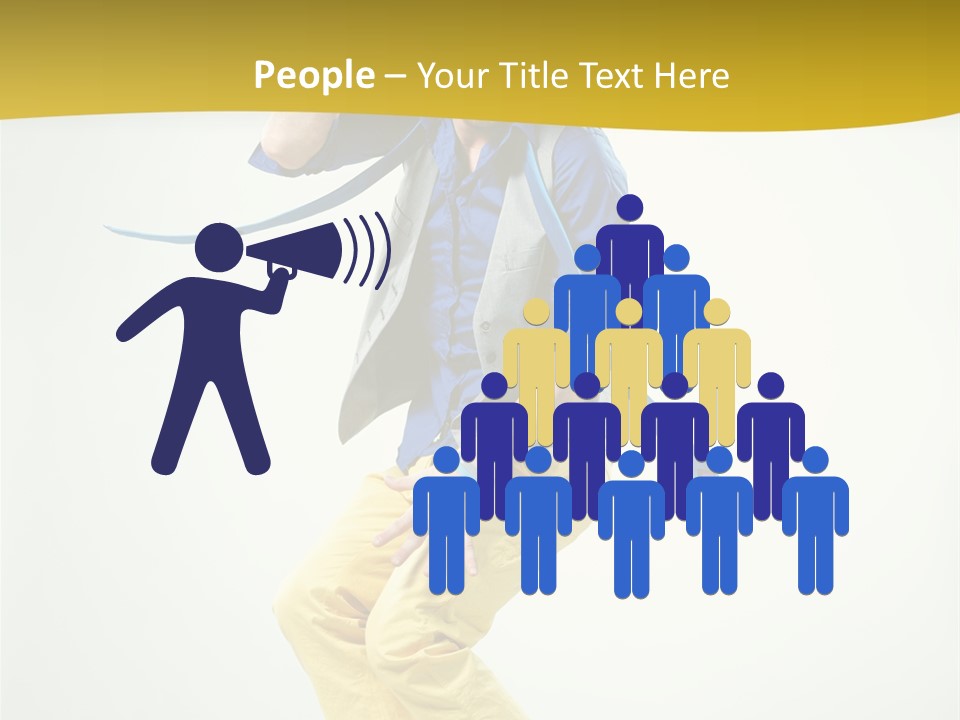 Color Fitness Moving PowerPoint Template