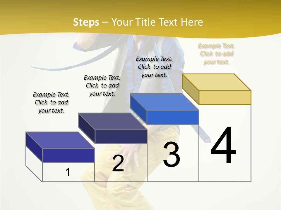 Color Fitness Moving PowerPoint Template