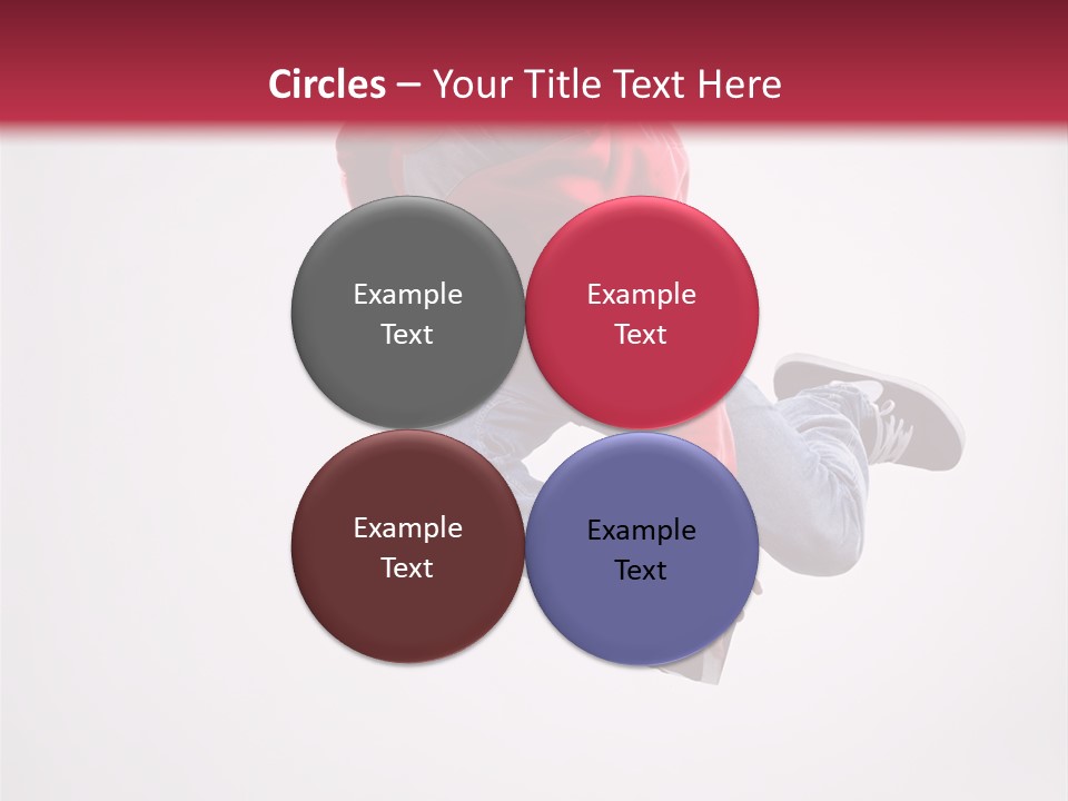 Dancer Aerobics Fitness PowerPoint Template