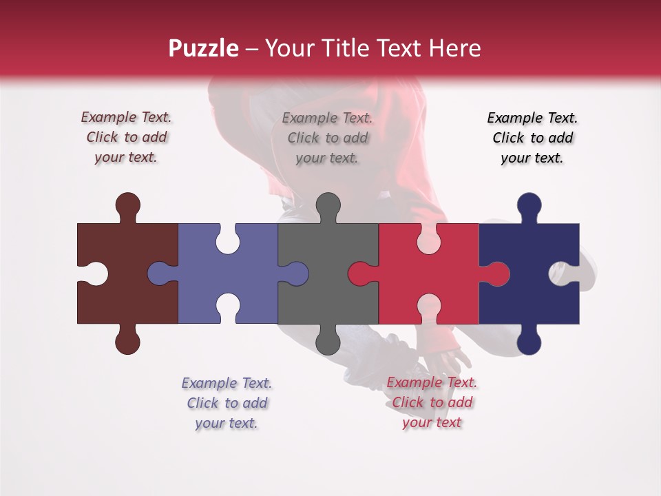 Dancer Aerobics Fitness PowerPoint Template