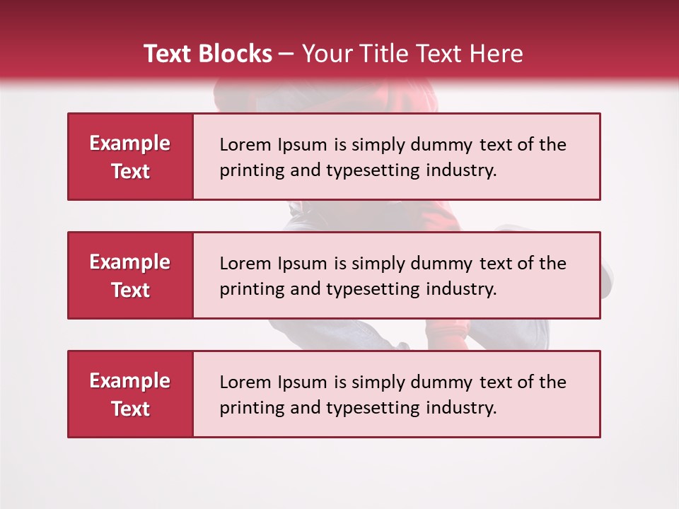 Dancer Aerobics Fitness PowerPoint Template