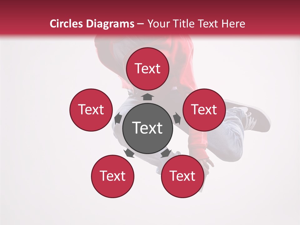 Dancer Aerobics Fitness PowerPoint Template