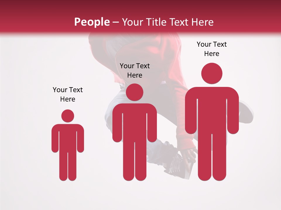 Dancer Aerobics Fitness PowerPoint Template