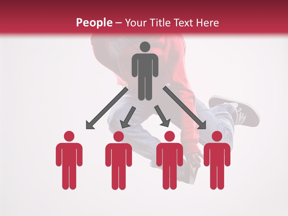 Dancer Aerobics Fitness PowerPoint Template