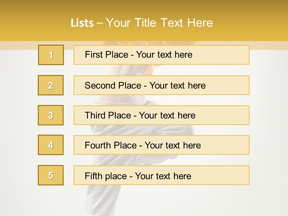 Balance Color Performer PowerPoint Template