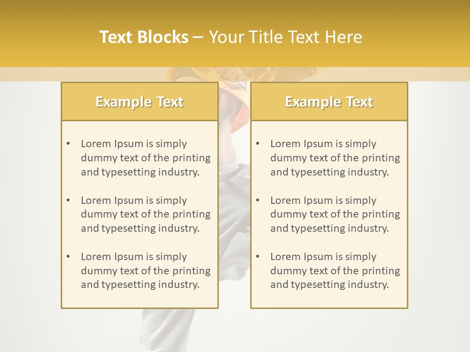Balance Color Performer PowerPoint Template