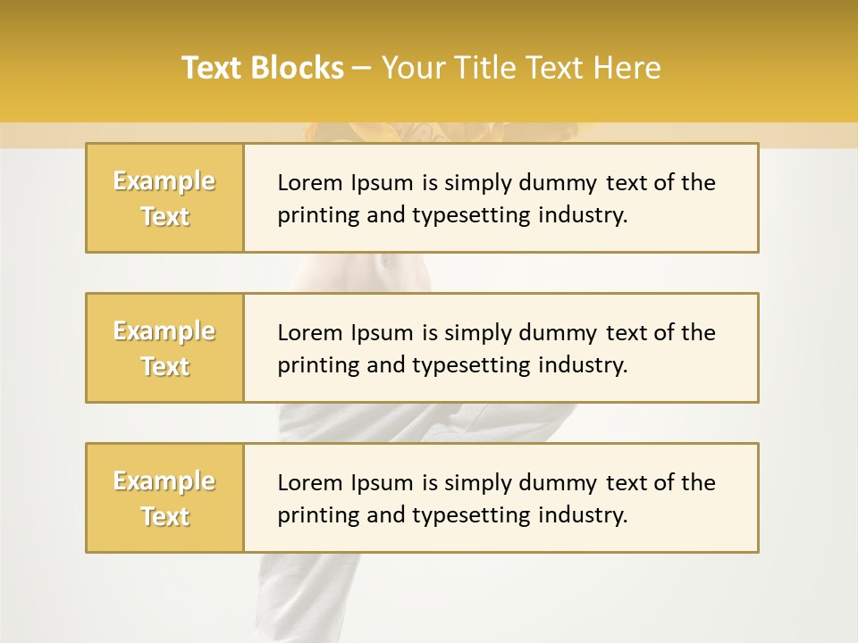 Balance Color Performer PowerPoint Template
