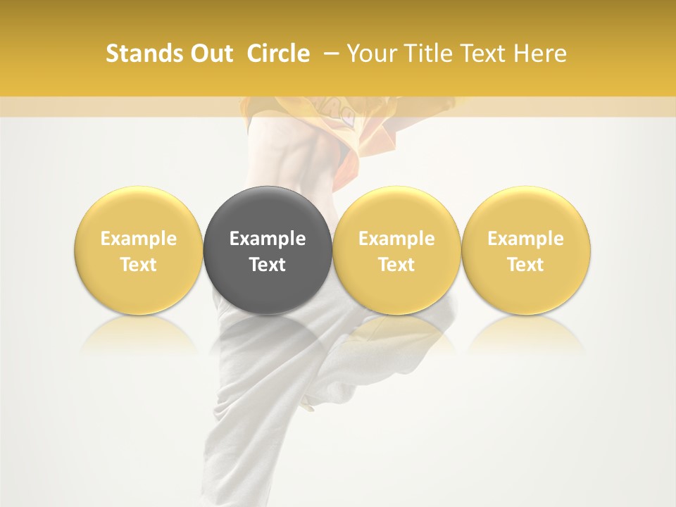 Balance Color Performer PowerPoint Template