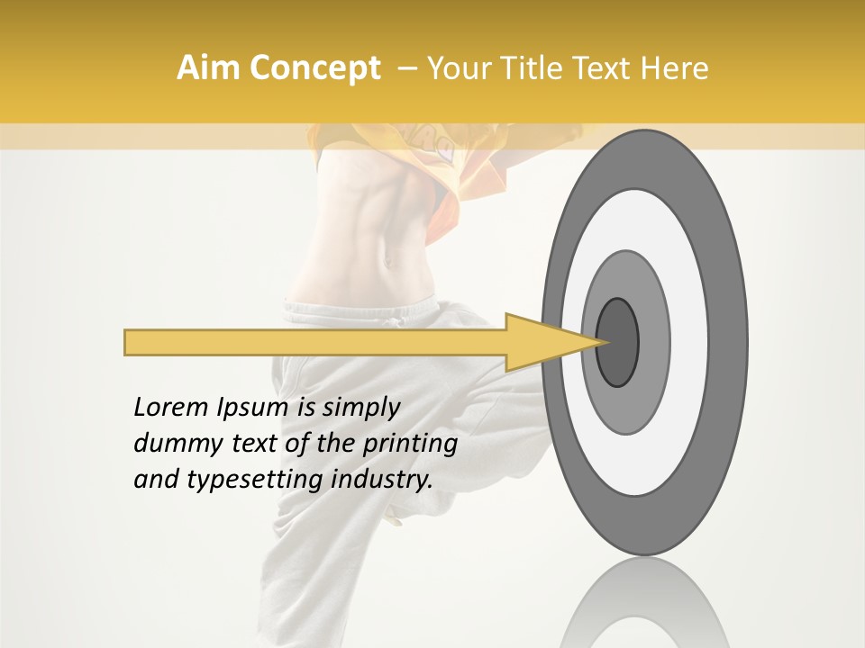 Balance Color Performer PowerPoint Template