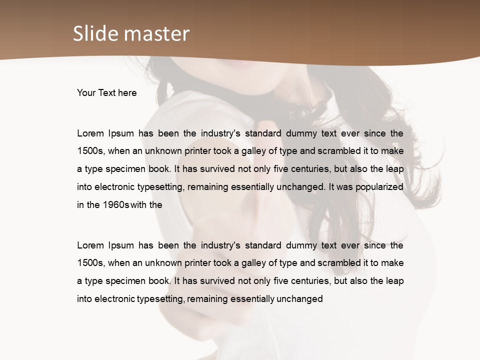 Alluring Expression Asia PowerPoint Template